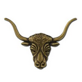 Stock Longhorn Lapel Pin